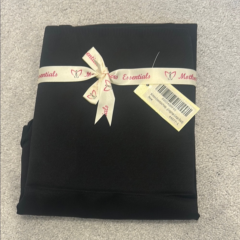 Mothers Essential Black Maternity postpartum Leggings